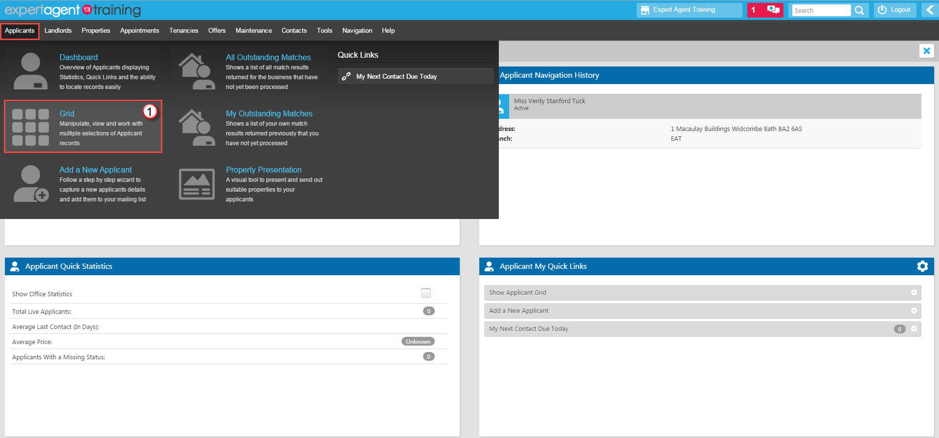 Admin - Grids - Expert Agent Documentation
