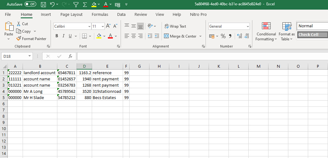 What Do I Do If Excel Is Removing Zeros From My Sort Codes In Bank 